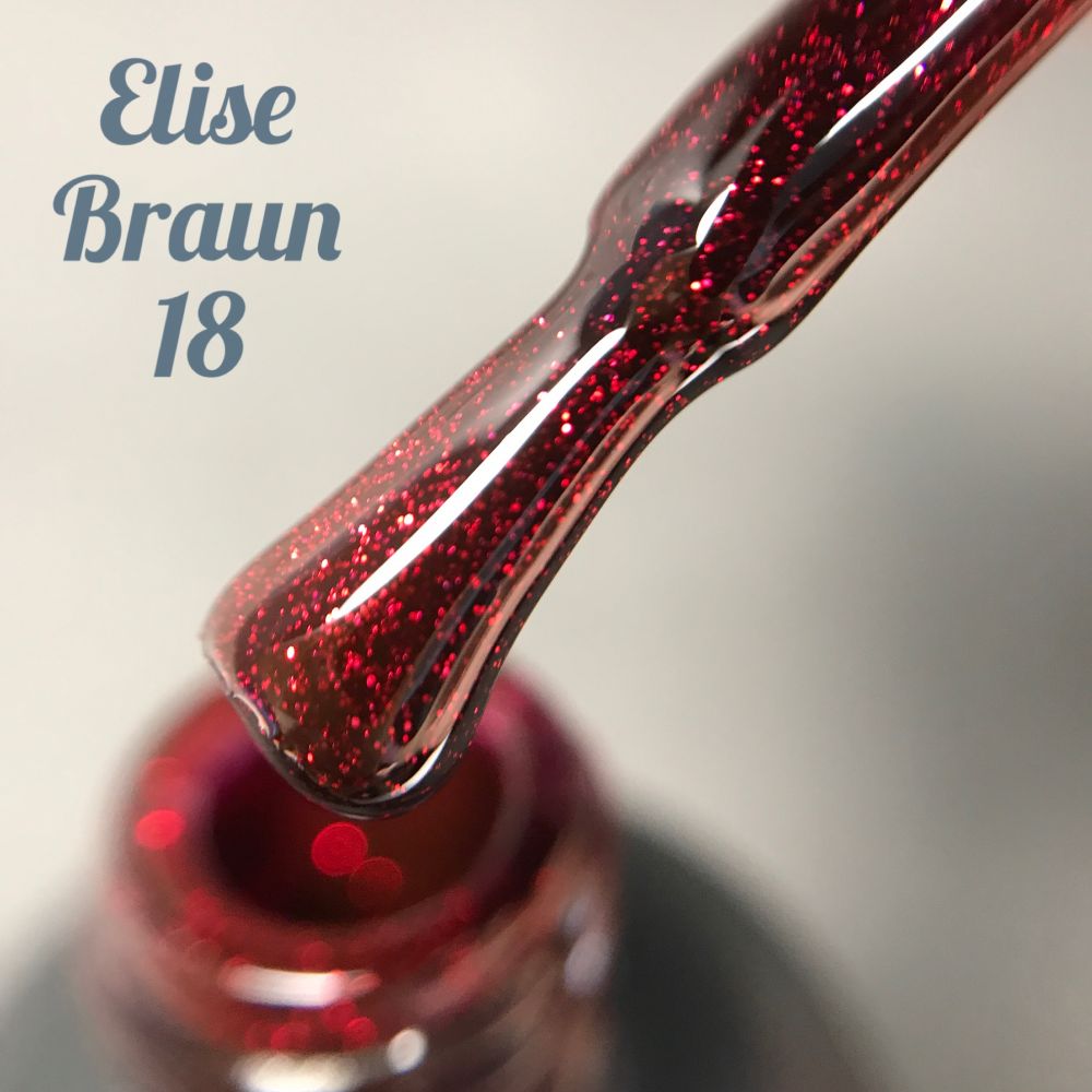 Покрытие гель-лак ELISE BRAUN #018 7ml
