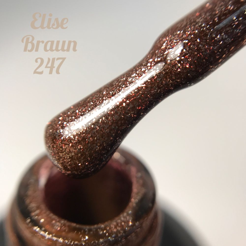 Покрытие гель-лак ELISE BRAUN #247 10ml
