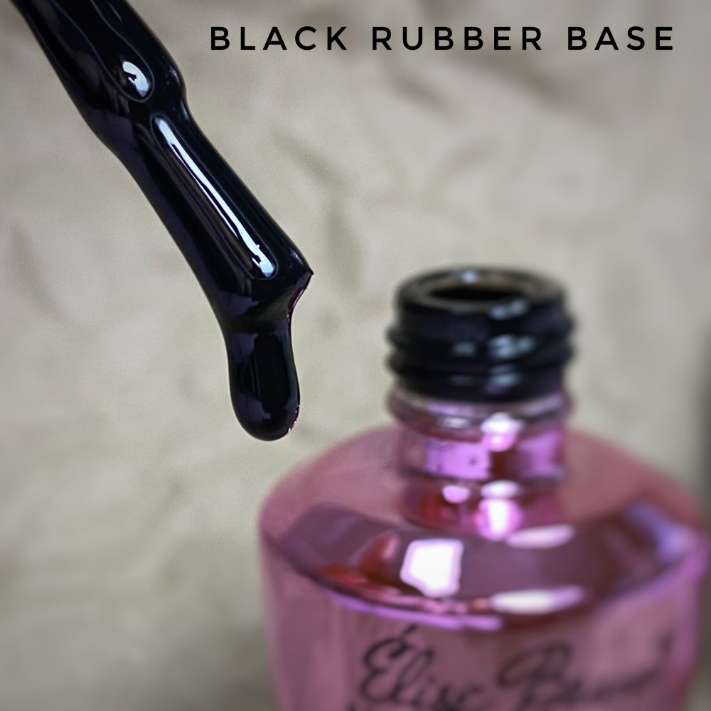 Black Rubber Base 7ml Elise Braun